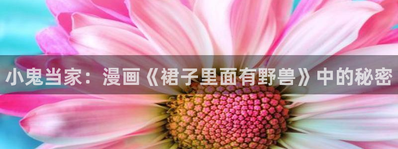51漫画腐漫在线看：小鬼当家：漫画《裙子里面有野兽》中的秘密